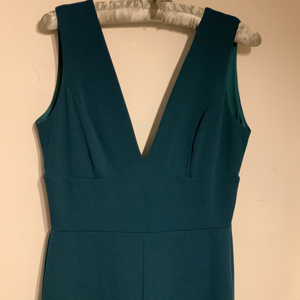 Lulus Ready For It Green Sleeveless Wide-Leg Jumpsuit size S